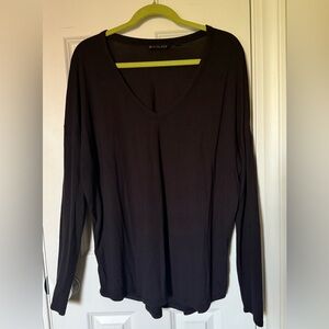 Athleta Women's Long Sleeve Black Top